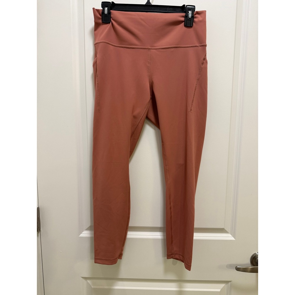 Lululemon Invigorate High-Rise Tight 25 Terracotta Rust Leggings Size 12